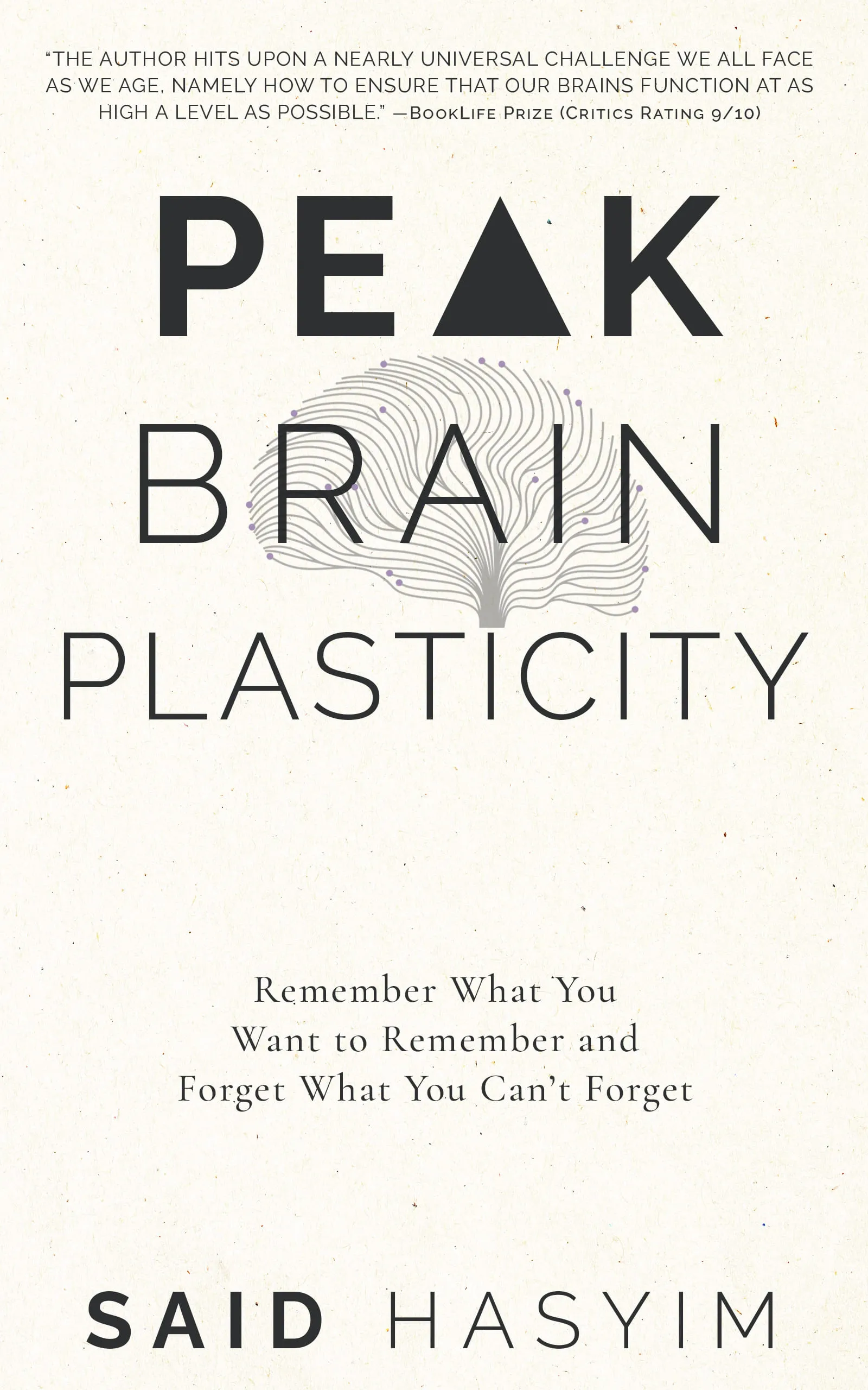 Peak Brain Plasticity book cover