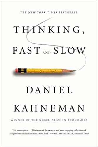 Thinking, Fast and Slow book cover